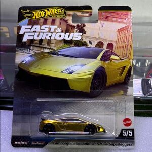 Hot Wheels Fast & Furious Lamborghini Gallardo LP 570-4 Superleggera - Gold
